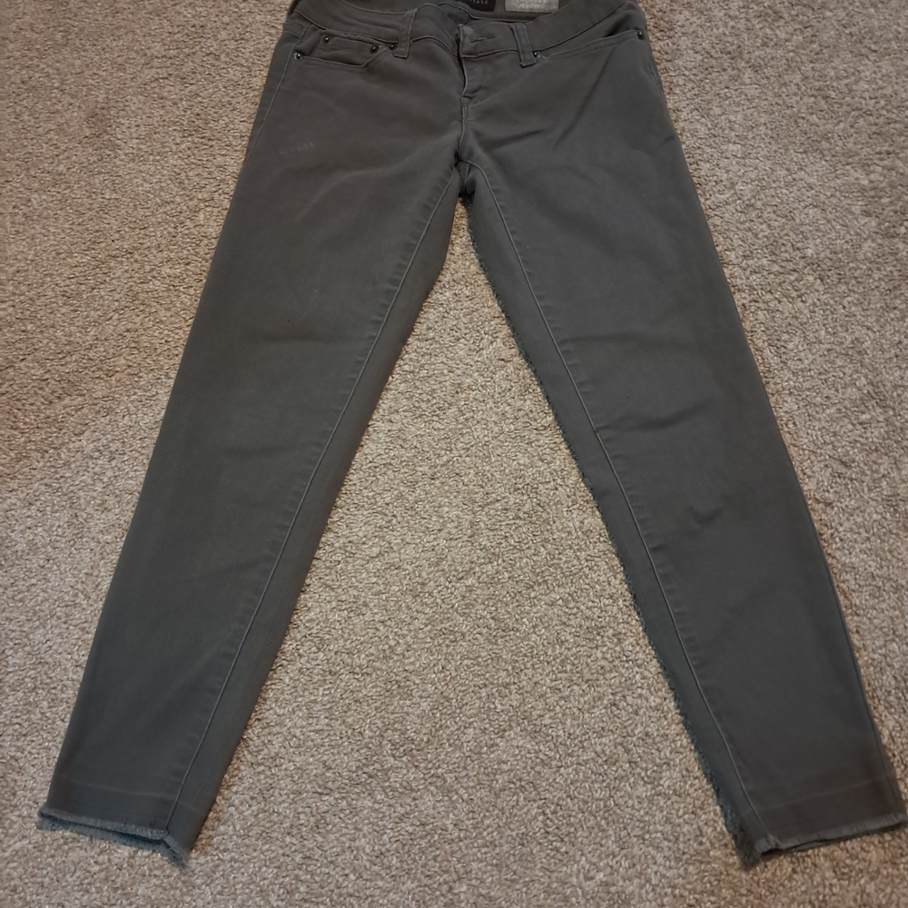 Aeropostale Women's Charcoal Skinny Jeans